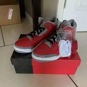 Jordan Retro 3 SE Fire Red